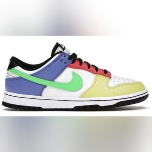 Nike Dunk Low Green Strike Sneakers (7Kids/5.5Women)